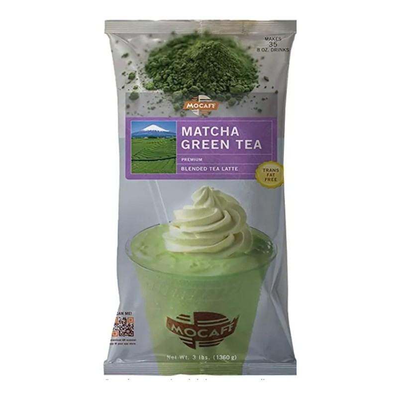 Té Verde Matcha en Polvo Mocafe 1.36kg Antioxidante Alto en