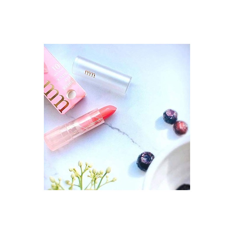 Beauty World Milico Sheer Lipstick Fresh Red Lipstick 3g