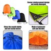 WUFGWBD 4 Pieces Of Polyester Drawstring Pockets, Waterproof Storage Bag,