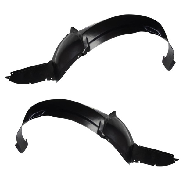 TRQ TRQ Front Inner Fender Liner Set Compatible with 2007-2009