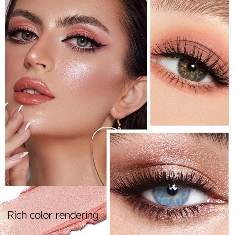 JAWUZ Eyeshadow Pen, 5-in-1 Matt, Fine Eyeshadow Pen, Highly Pigmented