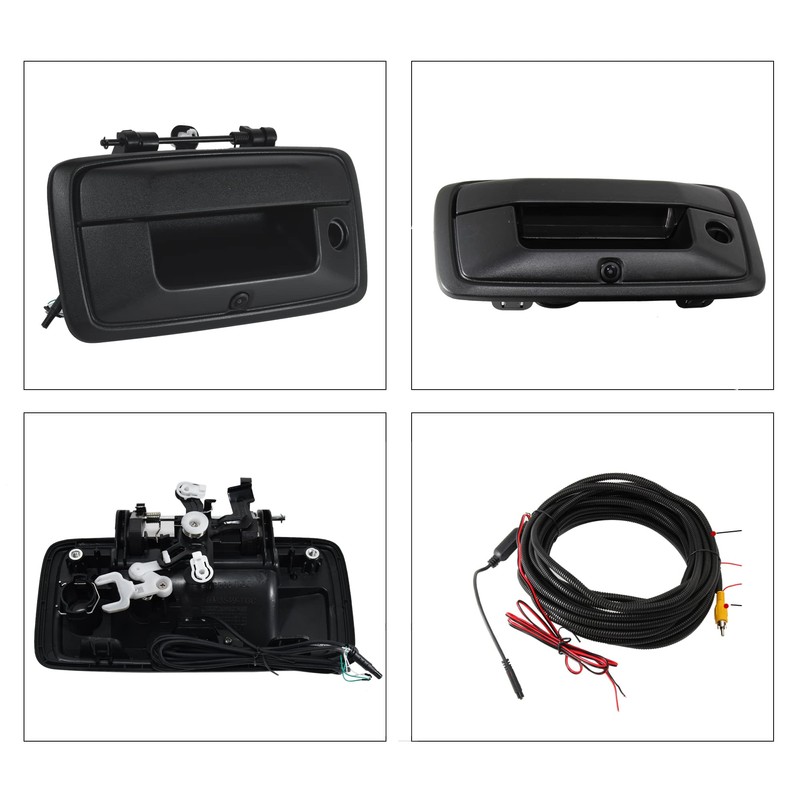 Anina Tailgate Handle Backup Camera Replacement for 2014-2018 Chevy Silverado/GMC