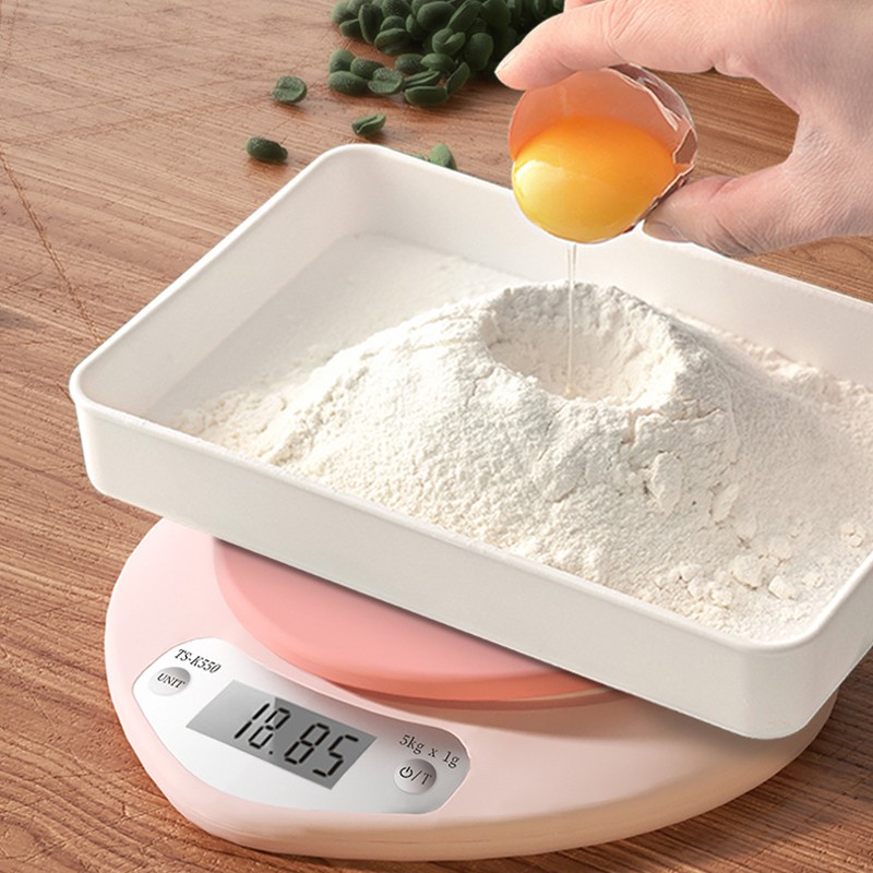 Kitchen Digital Scale High Accuracy ABS 3 Charging Ways 3