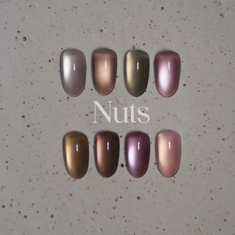 Pov Nuts 8-piece set magnetic gel / 포브 넛츠 8종