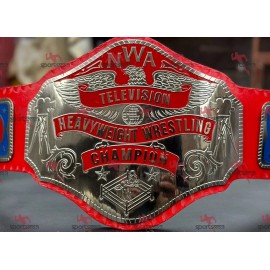 Unbranded NWA TELEVISION HEAVYWEIGHT WRESTLING CHAMPIONSHIP REPLICA TITLE BELT ADULT SIZE