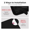 NABOWAN Magnetic Fireplace Cover Easy Install - Indoor Fireplace Blanket