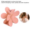 Big Hair Claw Clips, Flower Hair Clips, Double- Locked Hair