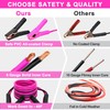 GETLMUL Pink Car Emergency Kit, Premium Roadside Emergency Car Accessories