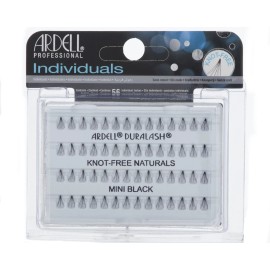 Ardell Individuals Eyelash Knot-Free Naturals Mini Black #65282 (8 Pack)