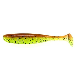 Keitech Easy Shiner 6.5 Inch Motoroil/Chartreuse