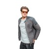Ciffre-UV®400 Sunglas Vintage Retro Classic Mens Womens Transparent Red Fire