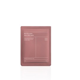 BIO-COLLAGEN REAL DEEP MASK. HYDRATING, PORE MINIMIZING, FIRMING. 4 MASK IN 1 BOX.