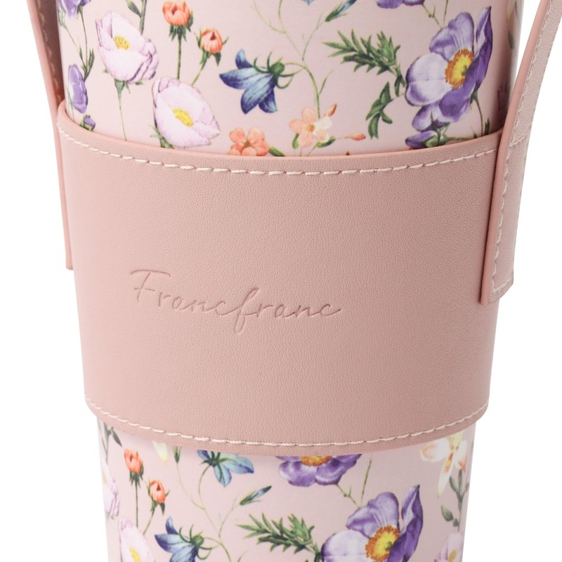 Francfranc 2024 Franc Roost Thermo Tumbler M Set, Multi Flower,