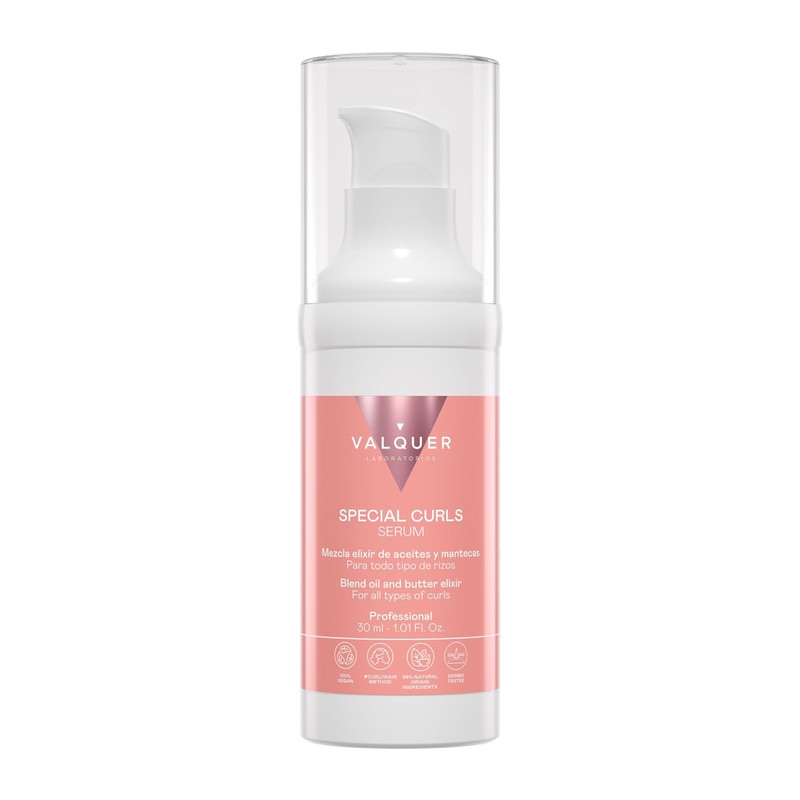 VALQUER Serum Especial para Cabello Rizado Método Curly | 30