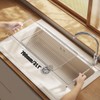 MINGFANITY Extendable Dish Drying Rack Over The Kitchen Sink, Vegetables