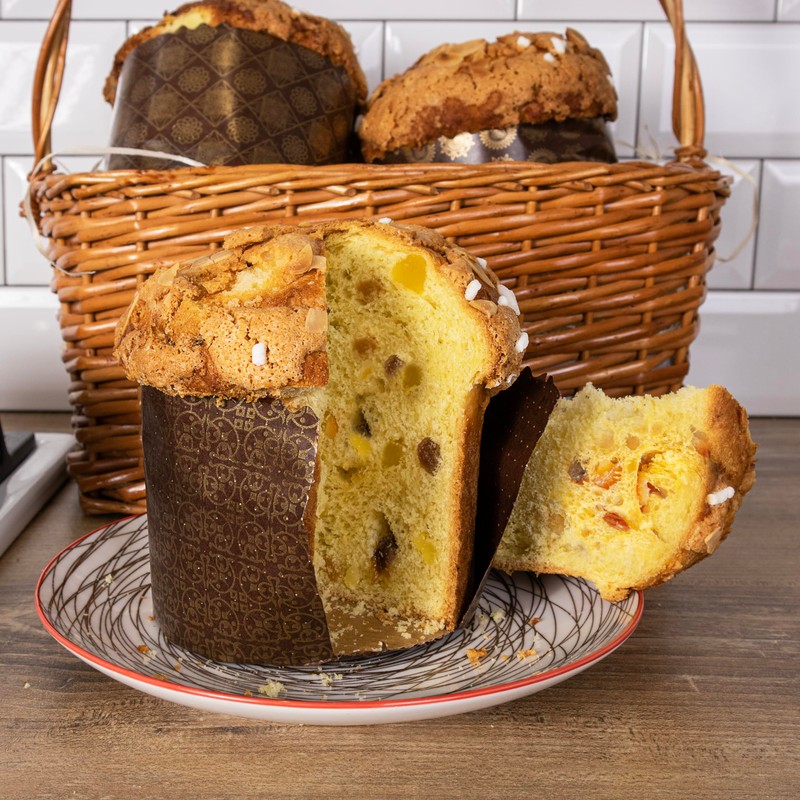 12 oz Round Panettone Paper Mold | 12 Pack |