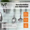 KADAX Stainless Steel Serving Spoon, Large Salad Spoon, 33cm, Serving