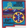 New Mexico EMT INTERMEDIATE shoulder patch EMTI emergency medical technician