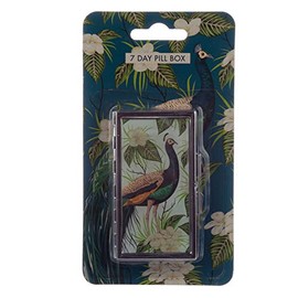 Peacock 7 Day Pill Box