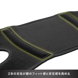 PROTAID 344104 Knee Supporter, Thin, Joint Fixation, Protection, Unisex, Left and Right Use, LL