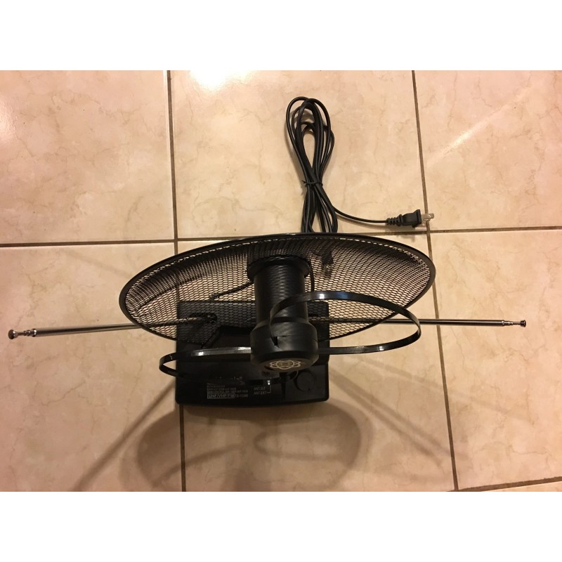 Trisonic New Indoor HDTV Antenna With Booster, Gain VHF 20db