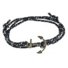 West Coast Paracord Men's Adjustable Nautical Anchor and Fish Hook