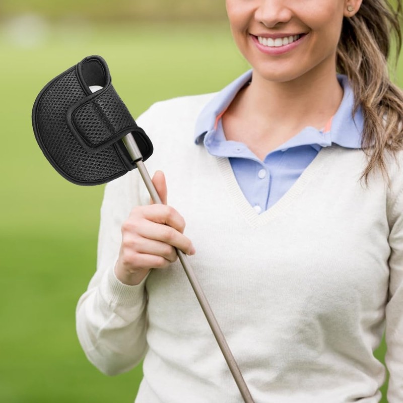 Golf Putter Cover, Club Head Protector, Mallet Putter Cover, Protective