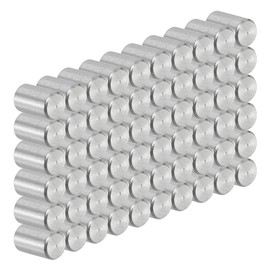 PATIKIL 3mm x 5mm Dowel Pin Stainless Steel, 60 Pcs 304 Stainless Steel Pegs Shelf Pins Rod Support Metal Fasten Elements for Shelves Furniture Fixing Component, Silver