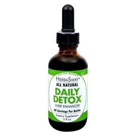 HerbaSway – Daily Detox Maximum Liver Support – 2 fl oz – 60 ml Liquid