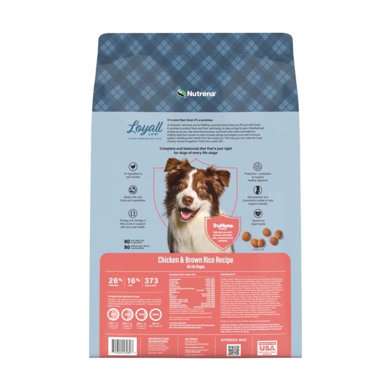 Nutrena Loyall Life All Life Stages Chicken and Rice Dog
