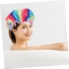 Baluue Shower Cap Men Women Reusable Lightweight Hair Dry Hat