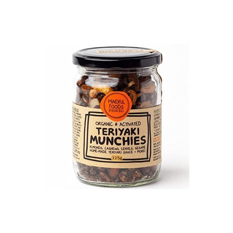 Mindful Foods Teriyaki Munchies Jar 225 g