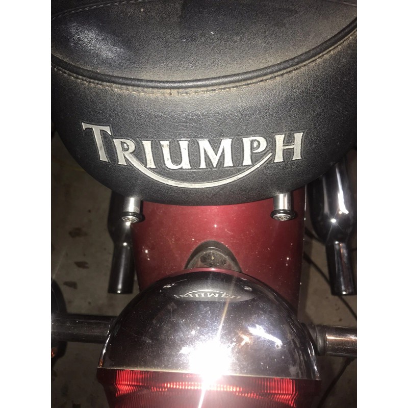 Homemade Triumph Motorcycle Long Bullet Seat Bolts For Bonne Thruxton