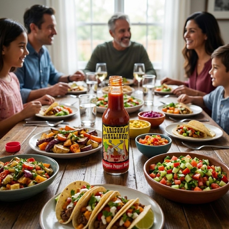 Arizona Gunslinger Red Jalapeño Pepper Sauce – Specialty 5 oz