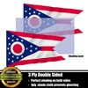 Nuibers Ohio Flag 3x5 FT Sturdy for Outside, Heavy Duty