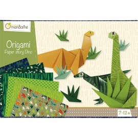 Avenue Mandarine KC040C Creative Box Origami (for a Perfect Introduction to Origami World, Ideal for Children from 7 Years) 1 Pack