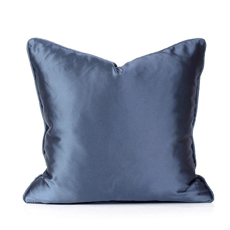 Blue and Gold Decorative Throw Pillow Covers,18x18, Modern, Stylish,Unique,Decorative Cover