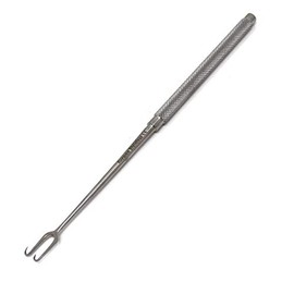 A2Z SCILAB Joseph Skin Hook 6.25", with 2 Sharp Prongs 2mm Apart,