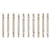 10pcs 1/8" HSS-Co Drills Double Ended Cobalt M35 Drill Bits