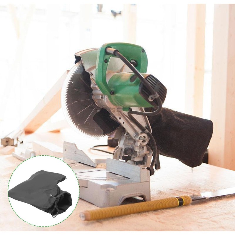 Kuskins 2Pcs Miter Saw Dust Bag Black for 255 Model