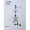 Sink Strainer Basket Valve 3 1/2 Inch Diameter 114 mm
