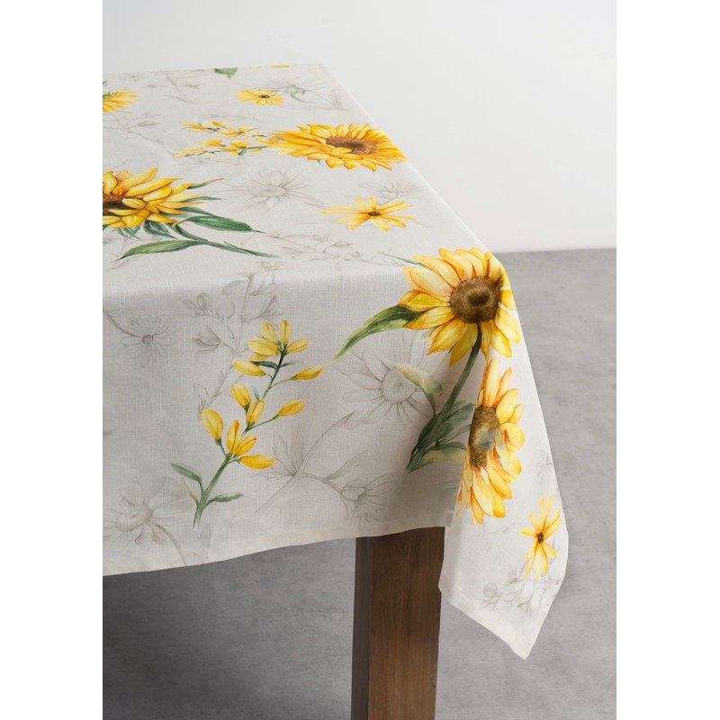 Maison d' Hermine Table Cloths 100% Cotton 140cm x 180cm