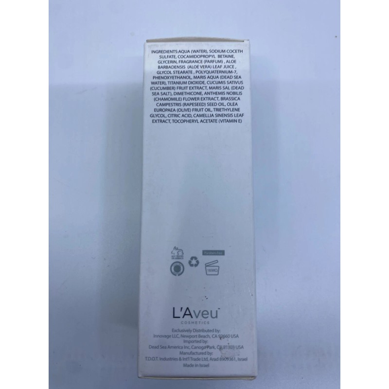 L'Aveu BOXED L'AVEU COSMETICS FOAMING FACIAL CLEANSER 2.7 FL OZ