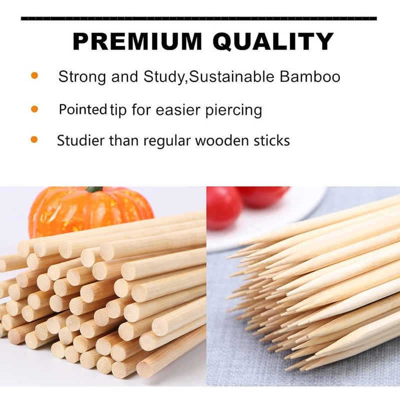 150 pcs Thick Candy Apple Sticks,Caramel Apple Sticks,5.5 Inch Long,