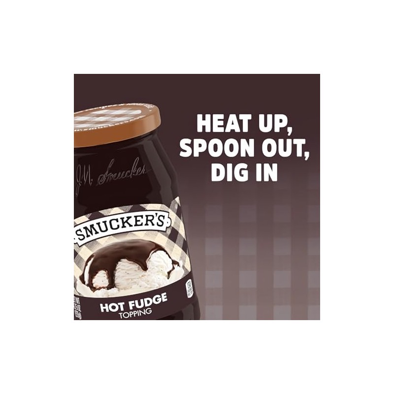 Smuckers Hot Fudge Topping - 12 Pack