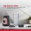 Holstein Housewares Personal Blender – 25 oz Travel Jar, Two-Speed
