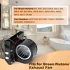 S97017063 Heater Motor Assembly Compatible with Broan Nutone 655, 655F,