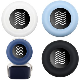 WinnerWhy 4 Pcs Princess Ocean Medallion Watch Adapters Holder Cruise Accessories Silicone for Holding Carnival Ocean Medallion for Party Fit for Watch Wristband 4 Designs for 2025 Ship Essentials