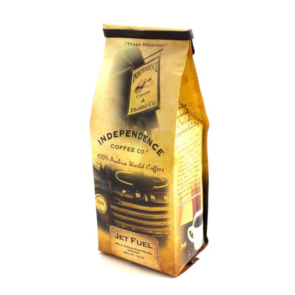 Independence Coffee Co, Jet Fuel, Ground 12 Oz (Pack of 3)