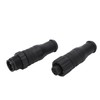 2PCS Marine for NMEA 2000 Terminators M12 Male Female 5